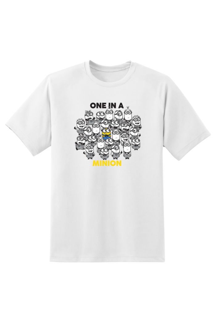 MINIONS ONE IN A MINION T-SHIRT WHITE XS