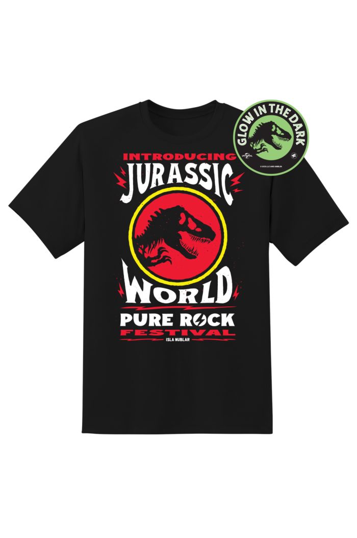 JURASSIC WORLD ROCK FESTIVAL T-SHIRT