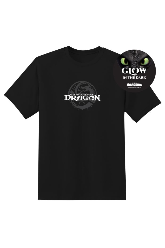 HTTYD BOOK OF DRAGONS T-SHIRT BLACK XS