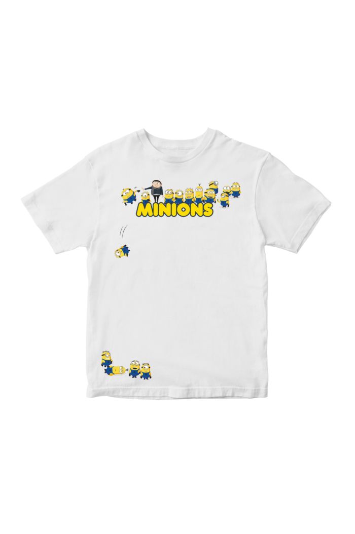 MINIONS PUSH DOWN T-SHIRT - KIDS