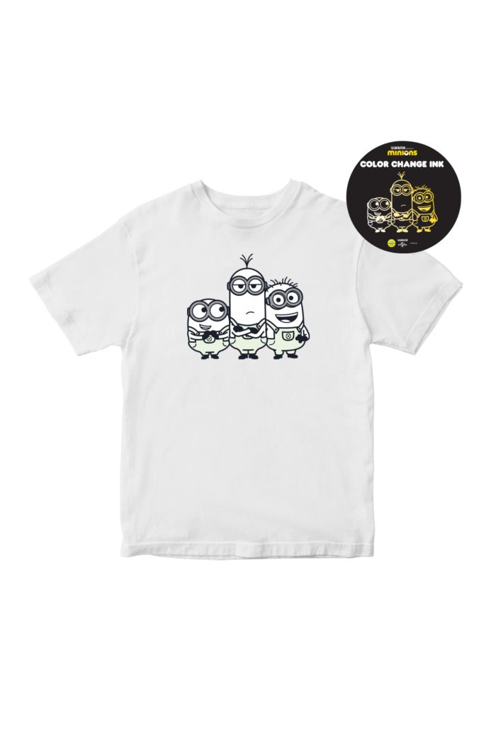 MINIONS 3 MINIONS T-SHIRT - KIDS WHITE S
