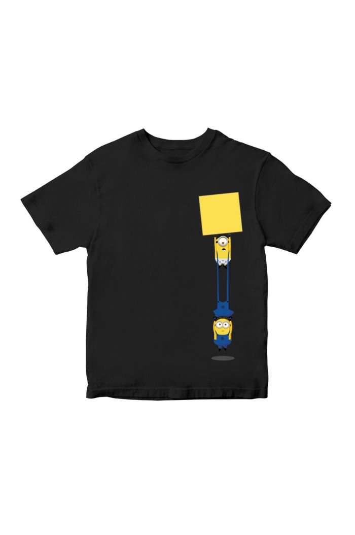 MINIONS PULL DOWN T-SHIRT - KIDS
