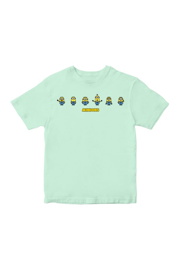 MINIONS CHIBI T-SHIRT - KIDS MINT S