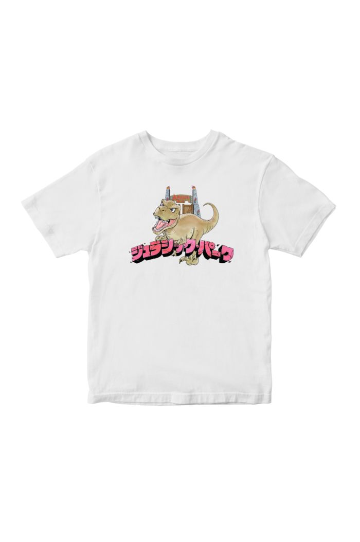 JURASSIC WORLD ANIME FRONT BACK T-SHIRT - KIDS