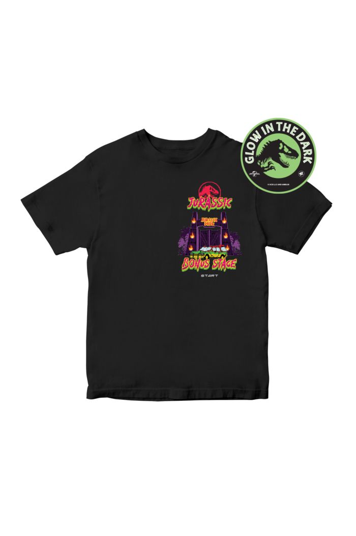 JURASSIC WORLD 8BIT GAME OVER T-SHIRT - KIDS