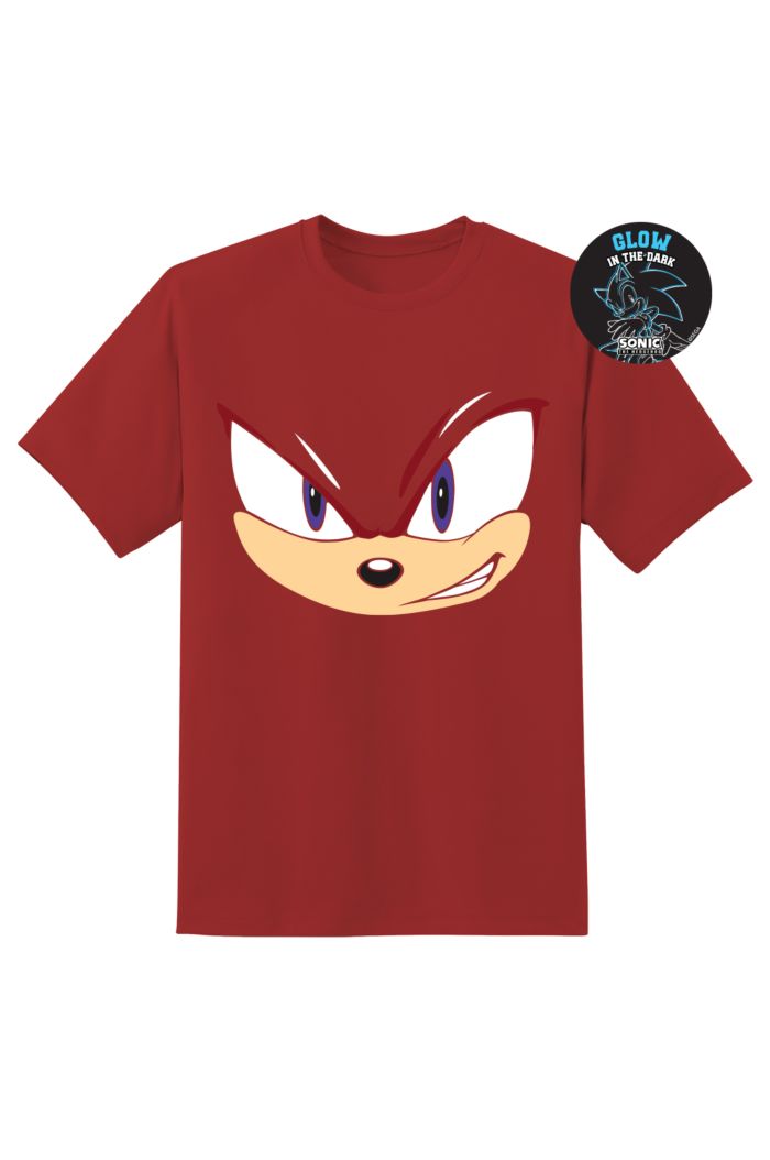 SONIC KNUCKLES BIG FACE T-SHIRT