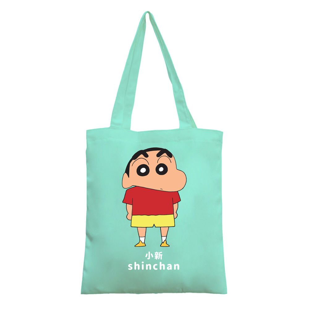 CRAYON SHINCHAN & SHIRO CANVAS TOTE BAG