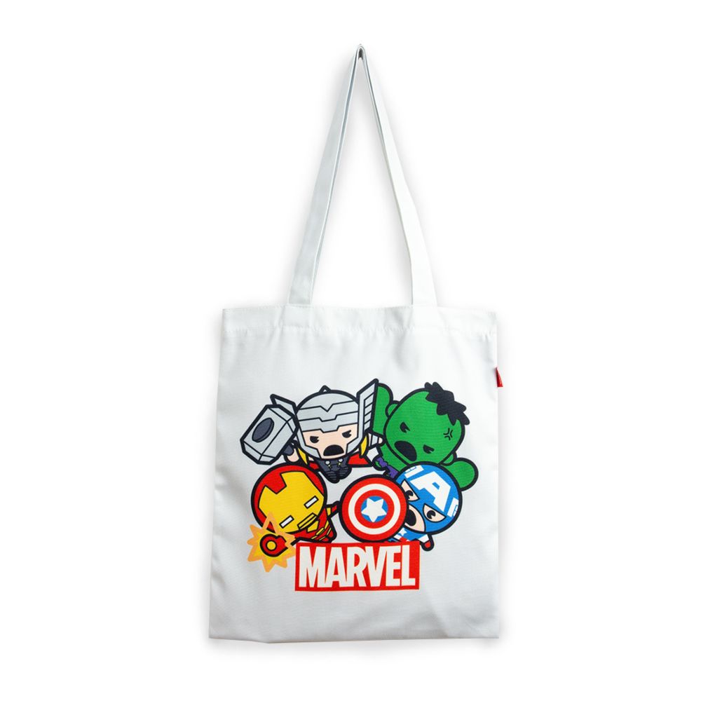Kuber Industries Marvel Iron-Man School Bag|2 Compartment Rexine School  Bagpack|School Bag