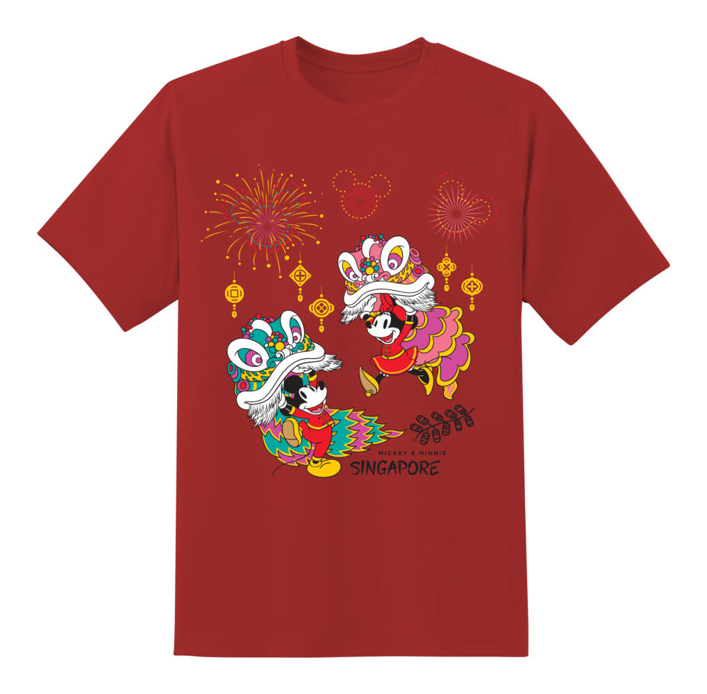 MICKEY 2 LION DANCE T-SHIRT