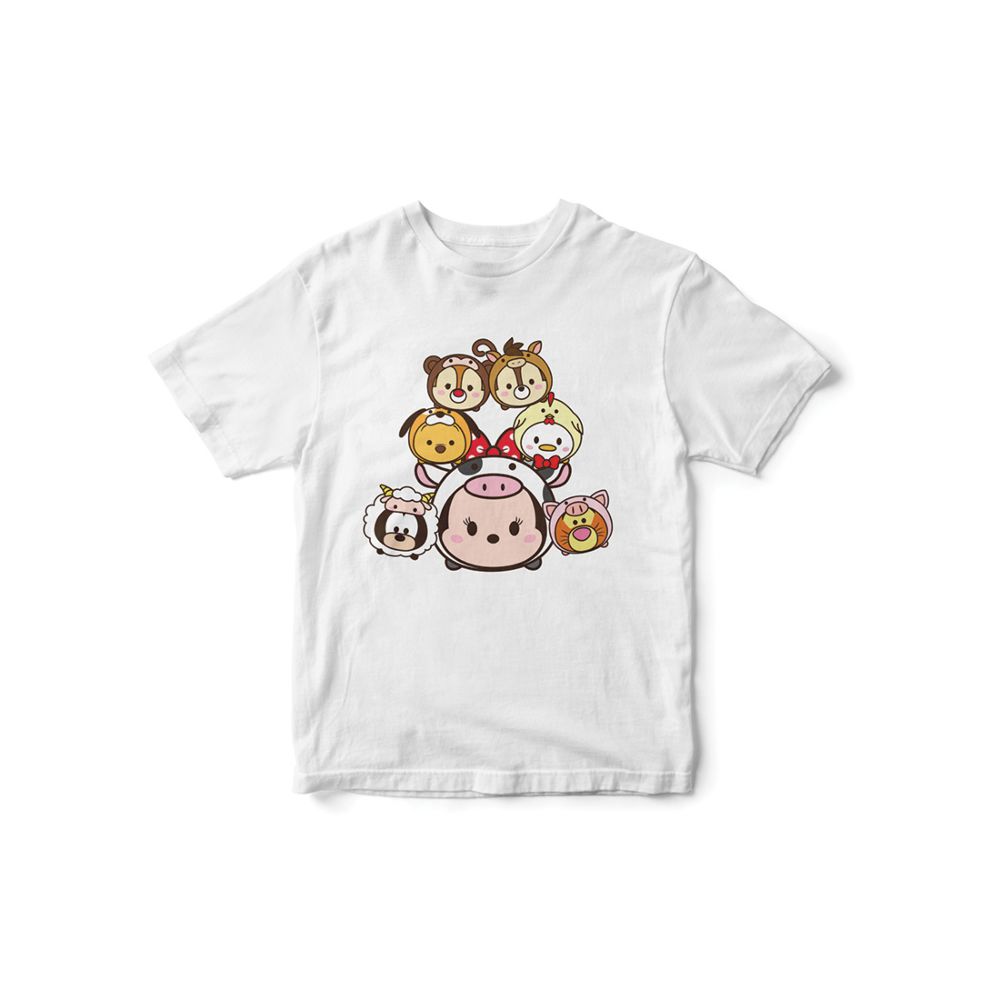 TSUM TSUM ZODIAC MINNIE STACKED T SHIRT KIDS