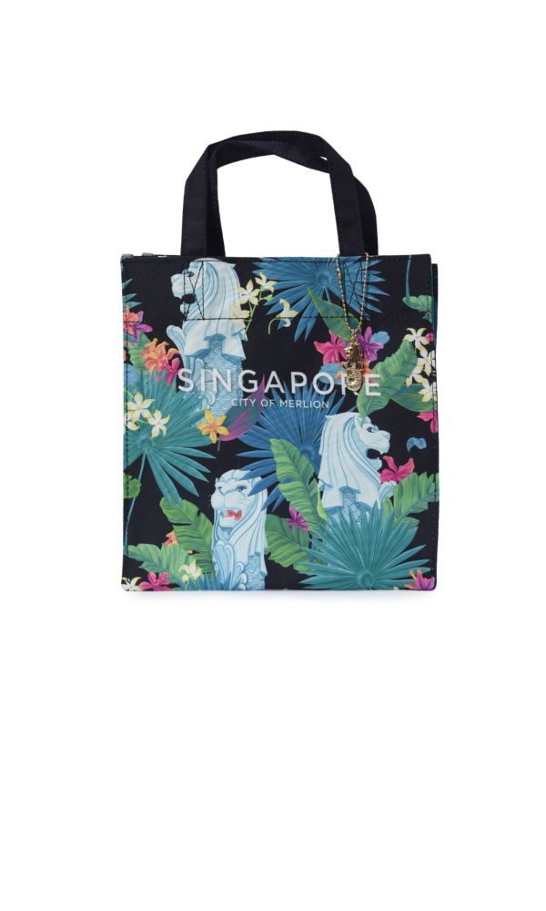 MISS SINGAPORE MERLION ORCHIDS LUNCH BAG