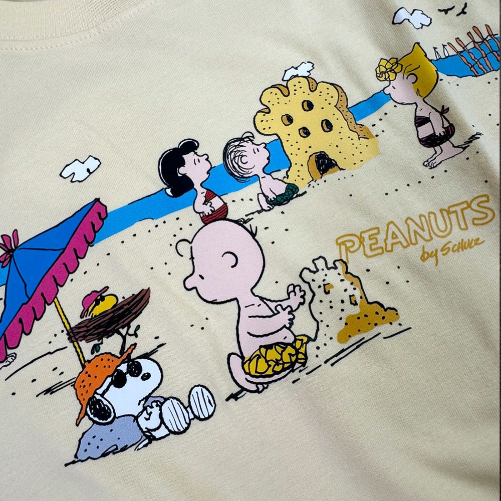 【新品】pionunnal×peanuts＊BEACH PEANUTS ver. 大人気「ピオヌンナル」ヌビバッグにスヌーピーデザインが登場