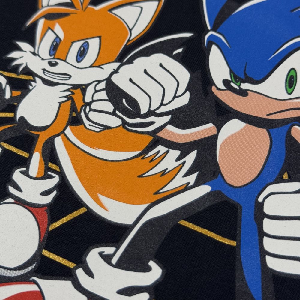SONIC MANGA EGGMAN AND SONIC T-SHIRT KIDS T-Shirt Shop