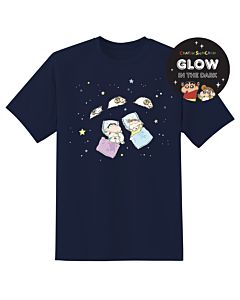 CRAYON SHINCHAN COUNTING SHEEPS GLOW T-SHIRT