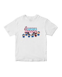 CRAYON SHINCHAN SCHOOL BUS T-SHIRT - KIDS