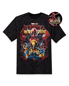 MARVEL DEADPOOL 3 GLOW T-SHIRT