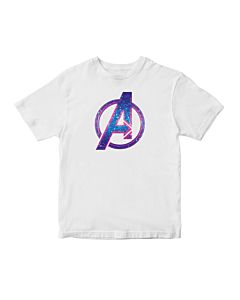 MARVEL A LOGO HOLOGRAM T-SHIRT - KIDS