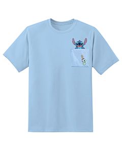 DISNEY 100 STITCH POCKET T-SHIRT