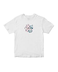 STITCH & ANGEL HUG T-SHIRT - KIDS