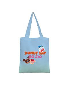 DISNEY DONUTS CANVAS TOTE BAG