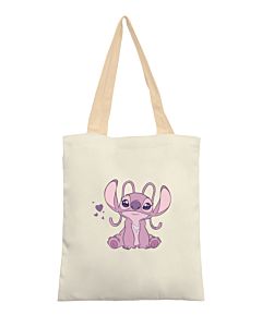 STITCH & ANGEL CANVAS TOTE BAG