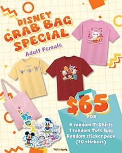 DISNEY GRAB BAG SURPRISE - ADULT (FEMALE)