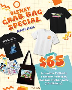 DISNEY GRAB BAG SURPRISE - ADULT (MALE)