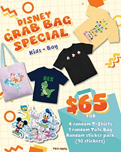 DISNEY GRAB BAG SURPRISE - KIDS (BOY)