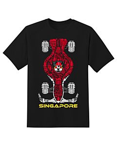 MICKEY SG RACER GLOW ICONS T-SHIRT