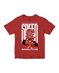 MICKEY SG RACER MERLION SILHOUETTE T-SHIRT - KIDS