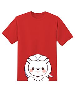 MR MERLION FRONT BACK FLAG T-SHIRT