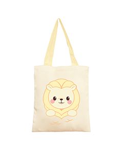 MR MERLION & FRIENDS BIG FACE CANVAS TOTE BAG