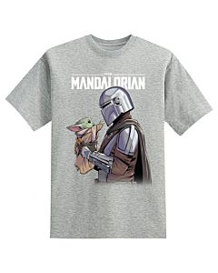 MANDALORIAN & GROGU GLOW T-SHIRT