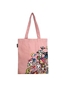 TOKIDOKI TKDK CHARACTERS CANVAS TOTE BAG