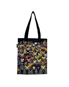 TOKIDOKI TIGER NATION CANVAS TOTE BAG
