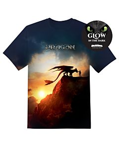 HTTYD SILHOUETTE NIGHT FURY HICCUP T-SHIRT